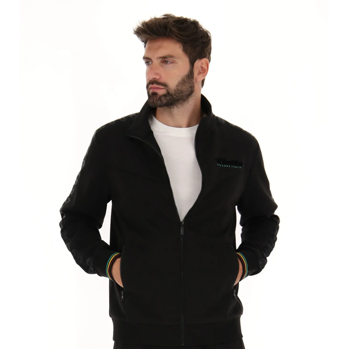 Lotto Athletica Classic V Sweat Fz | Herren Sweatshirts