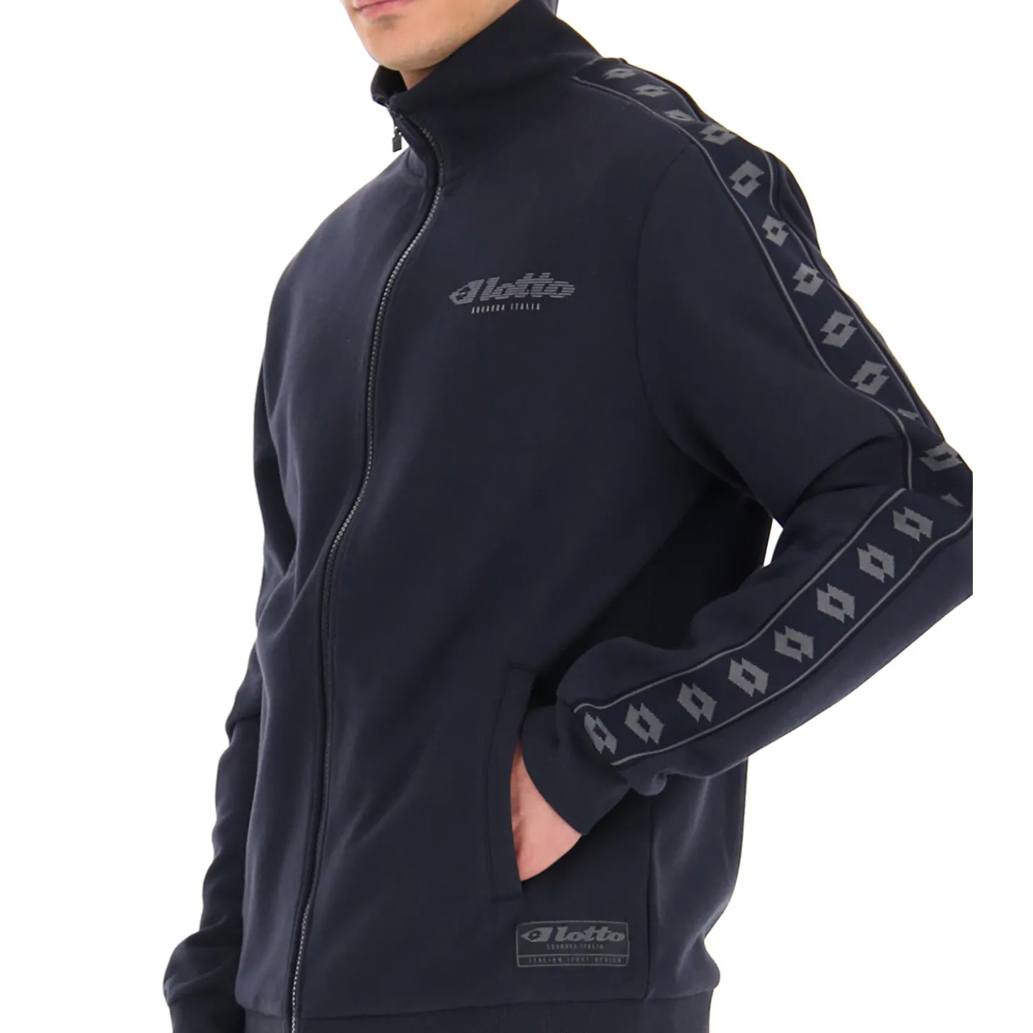 Lotto Athletica Due Iv Sweat Fz Pl | Herren Sweatshirts
