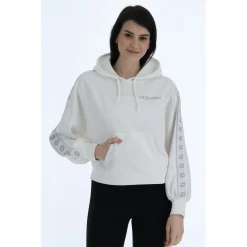 Lotto Athletica Due W Iv Sweat Hd Pl | Damen Sweatshirts