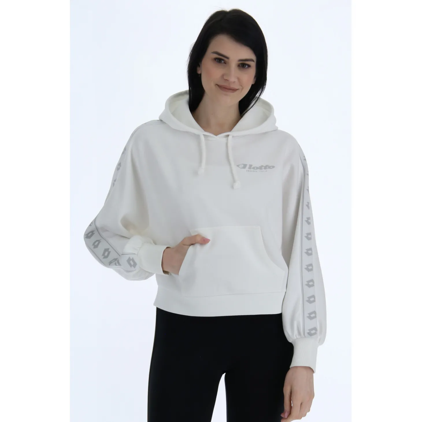Lotto Athletica Due W Iv Sweat Hd Pl | Damen Sweatshirts