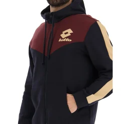 Lotto Athletica Lg Iii Sweat Fz Hd Fl | Herren Sweatshirts