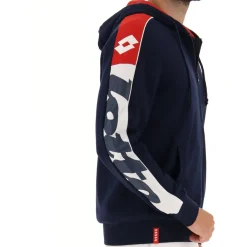 Lotto Athletica Lg Sweat Fz Hd Fl | Herren Sweatshirts