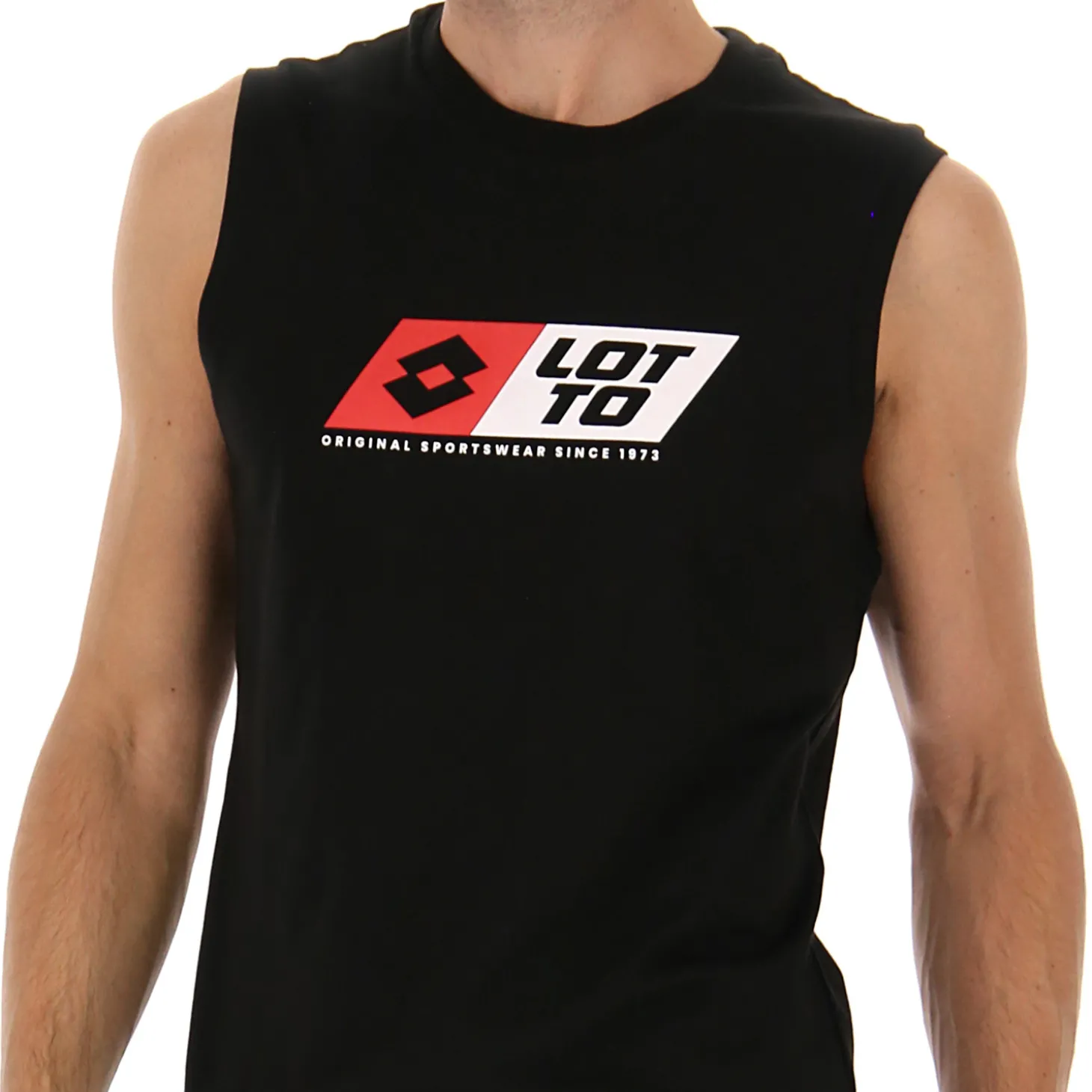 Lotto Logo Uno Tee Sl | Herren T-Shirts