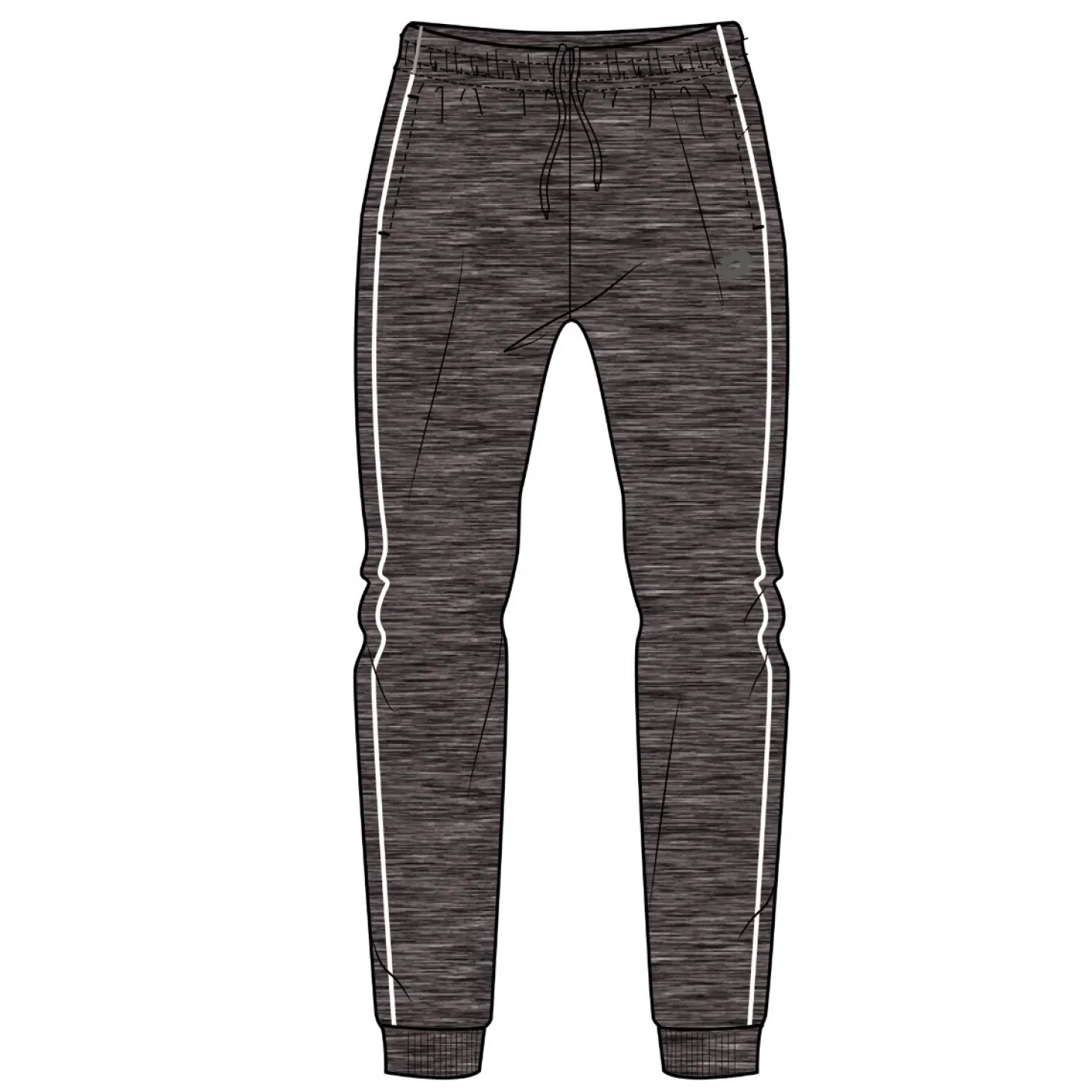 Lotto Msc Pant Cuff Ii Mel | Herren Sporthosen