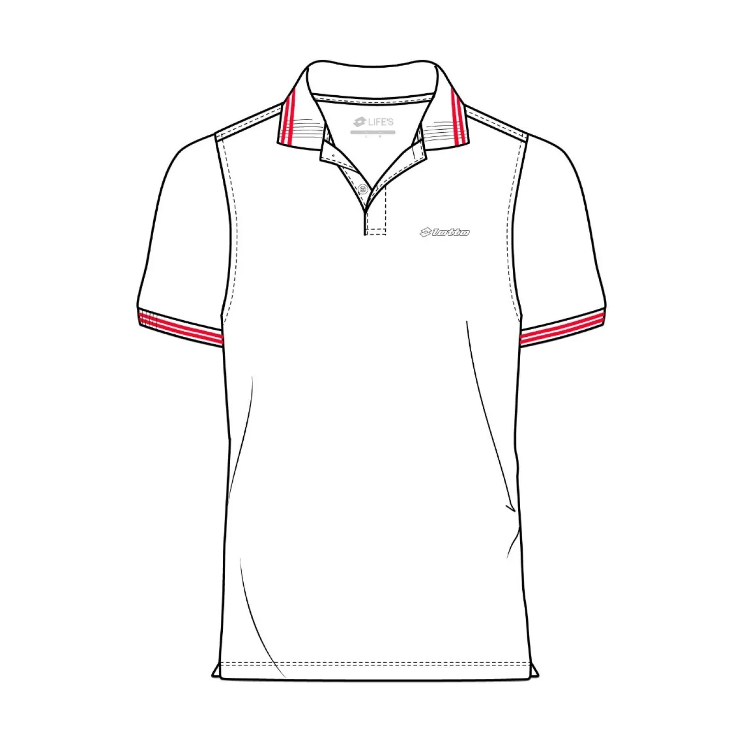 Lotto Polo Classica | Herren Polo Shirts