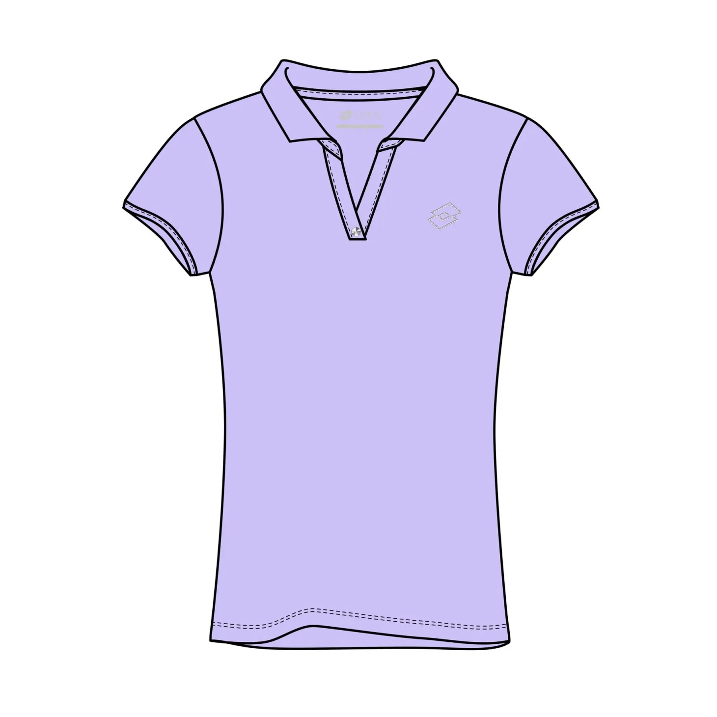 Lotto Polo Classica W Stc Js | Damen Polo Shirts