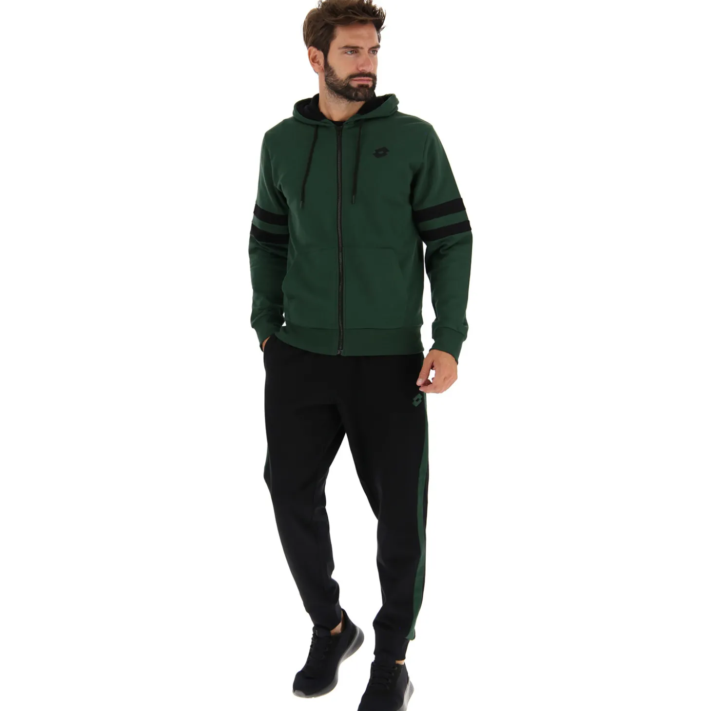 Lotto Suit Diamond V Hd Rib Fl | Herren Trainingsanzüge