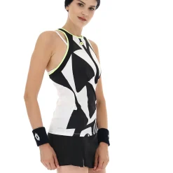 Lotto Top Ten W Iii Tank Prt2 Pl | Damen Sports Bra